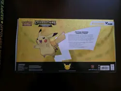 Pokemon Pikachu V-Union Celebrations Premium Playmat Special Collection Box - Image 3