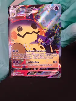 Pokemon TCG Mimikyu VMAX Tg17/Tg30 SWSH09: Brilliant Stars Trainer Gallery NM - Image 3