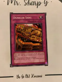 DUNKLER SARG - SD8-DE032 DEUTSCH Yu-Gi-Oh! CARD COMMON KONAMI TCG OCG ORIGINAL - Image 3