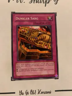 DUNKLER SARG - SD8-DE032 DEUTSCH Yu-Gi-Oh! CARD COMMON KONAMI TCG OCG ORIGINAL - Image 4