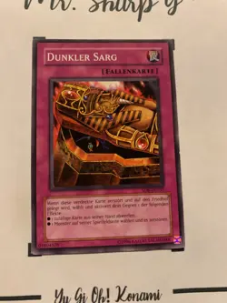 DUNKLER SARG - SD8-DE032 DEUTSCH Yu-Gi-Oh! CARD COMMON KONAMI TCG OCG ORIGINAL - Image 5