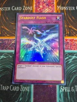 Yu-Gi-Oh! TCG Stardust Flash LC05-EN003 Limited Ultra Rare Near Mint - Image 1