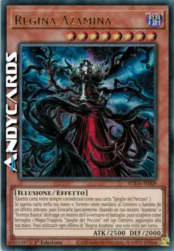 REGINA AZAMINA • (Queen Azamina) • Ultra R • SUDA IT009 • 1Ed • Yugioh ANDYCARDS - Image 1