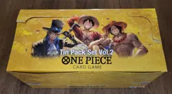 One Piece 12x Mini Tin Pack Set Vol. 2 TS-02 OP-13 Display Factory Sealed Case** - Image 1
