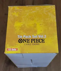One Piece 12x Mini Tin Pack Set Vol. 2 TS-02 OP-13 Display Factory Sealed Case** - Image 4