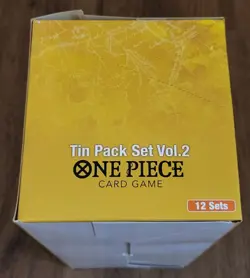 One Piece 12x Mini Tin Pack Set Vol. 2 TS-02 OP-13 Display Factory Sealed Case** - Image 5