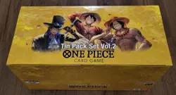 One Piece 12x Mini Tin Pack Set Vol. 2 TS-02 OP-13 - Display Factory Sealed Case - Image 1