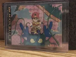Dragon Ball Z Card #10 Gohan & Dragonos Artbox Prism Foil TCG 1996 JPP/AMADA - Image 1