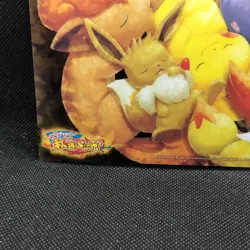 Pikachu Eevee Pokemon Center Limited Edition Clear Card 2018 Nintendo Japan F/S2 - Image 2