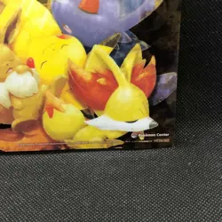 Pikachu Eevee Pokemon Center Limited Edition Clear Card 2018 Nintendo Japan F/S2 - Image 3