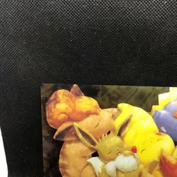 Pikachu Eevee Pokemon Center Limited Edition Clear Card 2018 Nintendo Japan F/S2 - Image 5