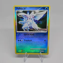 Pokemon Palkia Platinum 2008 Holo TCG Card #26/106 - LP - Image 1