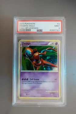 Deoxys 2/95 Call of Legends PSA 9 | Pokemon Card - Image 1
