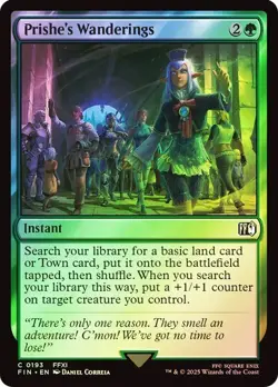 Prishe's Wanderings (0193) - Final Fantasy - Common (Foil) - Image 1