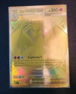 🔥Ascended Heroes Mega Charizard Y EX Gold Pokemon 294/217 - Pack Fresh NM🔥 - Image 1