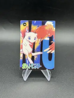 Mew Holo Pokemon Vintage Pocket Monsters Vending Prism Sticker 284 - Image 2