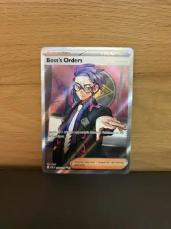 Boss’s Orders 256/217 Full Art Holo Ultra Rare Ascended Heroes Pokemon TCG ASC - Image 1