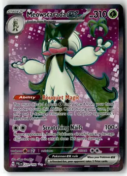 Meowscarada ex ⭐ 231/193 Holo Ultra Rare Paldea Evolved 2023 Pokemon NM - Image 1