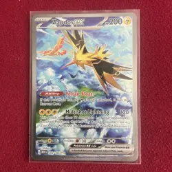 Pokemon TCG Zapdos EX Scarlet & Violet 151 Sir NM/LP Condition - Image 1