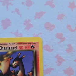 Pokemon TCG Dark Charizard Team Rocket Rare Unlimited Regular 21/82 80HP 2000 - Image 5
