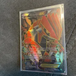 Pokemon 2012 Black & White Dark Explorers #106 Groudon EX Full Art 106/108 - Image 1