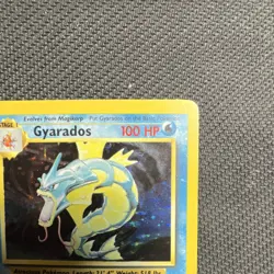 Pokemon Gyarados Holo Rare Base Set 6/102 Wizards English 1999 SEE PHOTOS - Image 4
