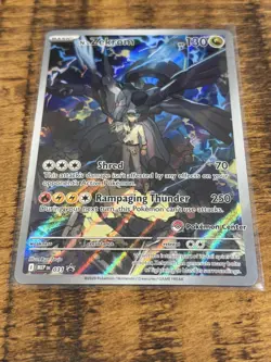 Pokemon Ascended Heroes N’s Zekrom Black Star Pokemon Center Stamped ETB Promo - Image 1