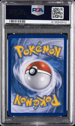 2012 POKEMON B&W DRAGONS EXALTED #123 FULL ART/RAYQUAZA EX PSA 8 - Image 2