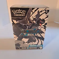 Pokemon TCG Scarlet & Violet Black Bolt SV10.5 Booster Bundle NEW Factory Sealed - Image 1