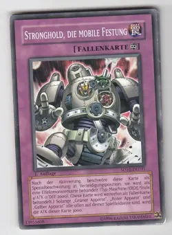 YU-GI-OH Stronghold die Mobile Festung Common SD10-DE031 - Image 1