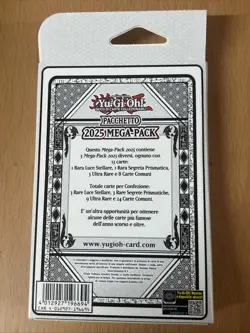 Tuckbox YUGIOH • 2025 Mega Pack • ITALIANO • 1 mega pack - Scatola Rovinata - Image 3