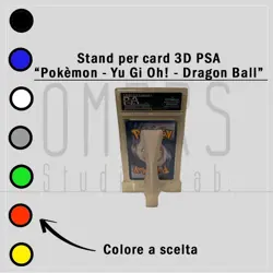 1x Stand Personalizzato in 3D Carte Gradate - Pokemon Yu-Gi-Oh! Dragon Ball PSA - Image 3