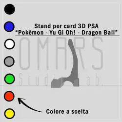 1x Stand Personalizzato in 3D Carte Gradate - Pokemon Yu-Gi-Oh! Dragon Ball PSA - Image 5