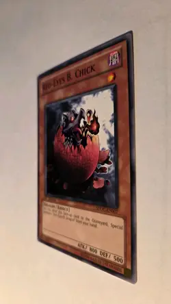 Yugioh Red-Eyes Black Chick SDDC-EN007 Common 1st Edition NM - Image 3