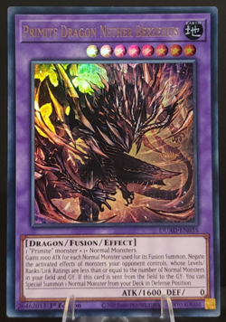 Primite Dragon Nether Berzelius DUAD-EN035 Ultra Rare (1st Ed) - YuGiOh (NM) - Image 1