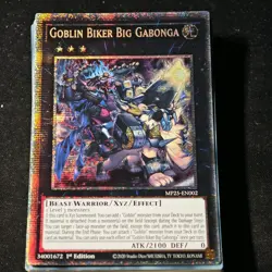 Lotto Carte Yu-Gi-Oh! GOBLIN BIKER BIG GABONGA MP25-EN002 Lotto Numero Due - Image 1