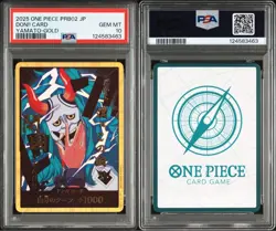 PSA 10 DON!! Card Yamato Super Parallel Gold 2025 ONE PIECE Card Japanese - Image 3