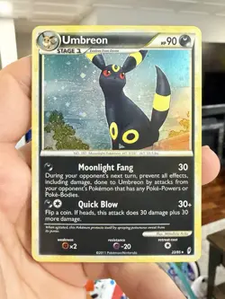 Umbreon 22/95 - Call of Legends Holo Card Pokemon Card NM - Image 1
