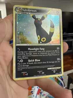 Umbreon 22/95 - Call of Legends Holo Card Pokemon Card NM - Image 3