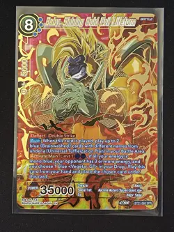 Dragon Ball Super Card Game Baby, Shining Gold Evil Lifeform SPR Foil Card - Image 1