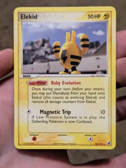 Pokemon Card Elekid Rare Unseen Forces 23/115 LP - Image 1
