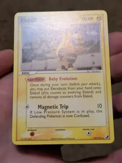 Pokemon Card Elekid Rare Unseen Forces 23/115 LP - Image 3