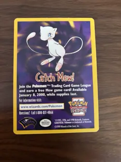 Catch Mew! Pokemon League Promo Card - Image 1
