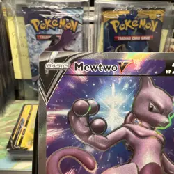 Mewtwo V SWSH229 NM Full Art Promo Rare Pokemon Card - Image 2