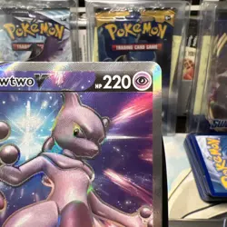 Mewtwo V SWSH229 NM Full Art Promo Rare Pokemon Card - Image 3