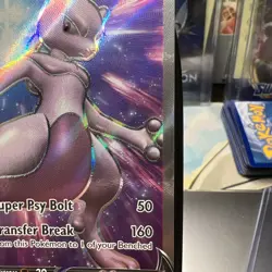 Mewtwo V SWSH229 NM Full Art Promo Rare Pokemon Card - Image 5