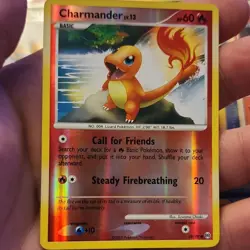 Pokemon Charmander Basic Lizard 60 HP Reverse Holo 20 Fire 59/99 TCG Card - Image 1