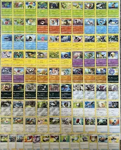 Pokemon Crown Zenith Complete Common Uncommon Non Holo Rare Set 93 Cards NM+ - Image 1