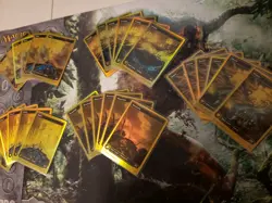 60 1st Place Foil Lands (12 Each) Aetherdrift NM MTG - Image 1