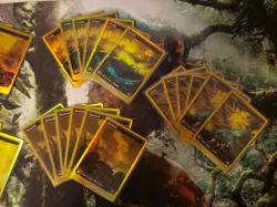 60 1st Place Foil Lands (12 Each) Aetherdrift NM MTG - Image 2